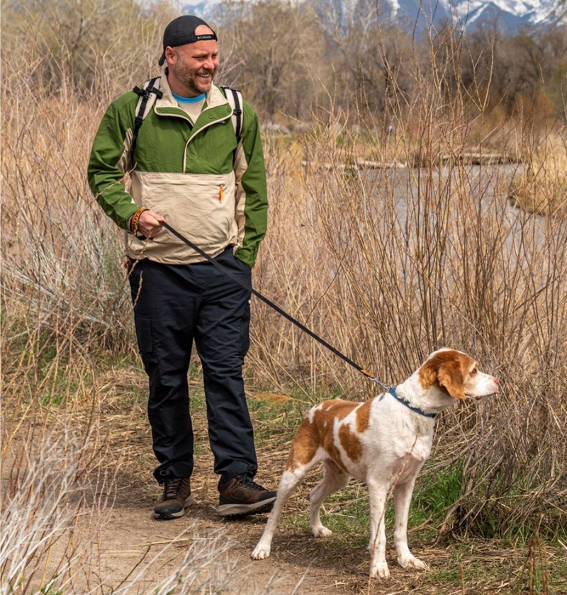 Black Men's Columbia Deschutes Valley Pants | TUSVW-1635