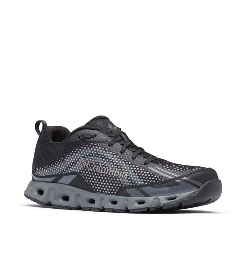 Black Men's Columbia Drainmaker IV Water Sneakers | BLTKN-2708