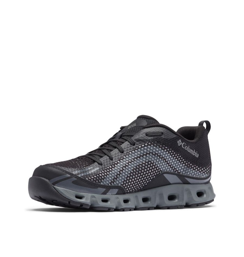 Black Men's Columbia Drainmaker IV Water Sneakers | BLTKN-2708