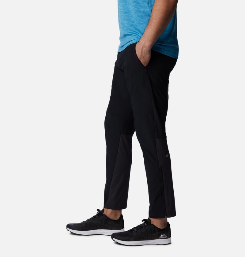 Black Men's Columbia Endless Trail Training Joggers Pants | KAVEW-4913