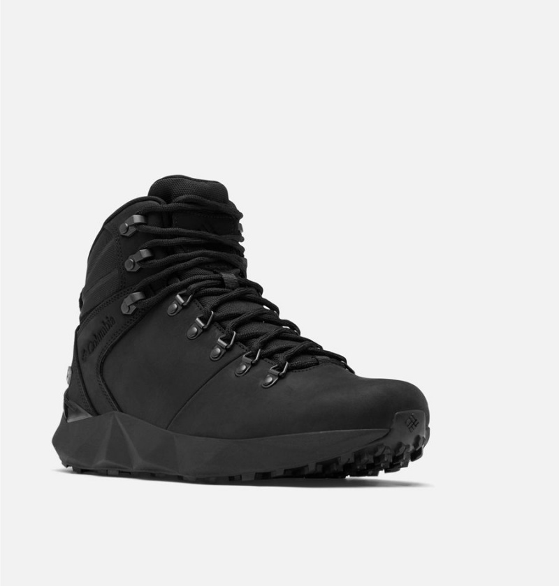 Black Men's Columbia Facet Sierra OutDry Boot Hiking Shoes | NBKPZ-9285