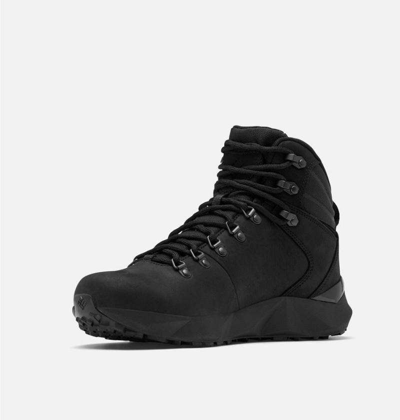 Black Men's Columbia Facet Sierra OutDry Boot Hiking Shoes | NBKPZ-9285