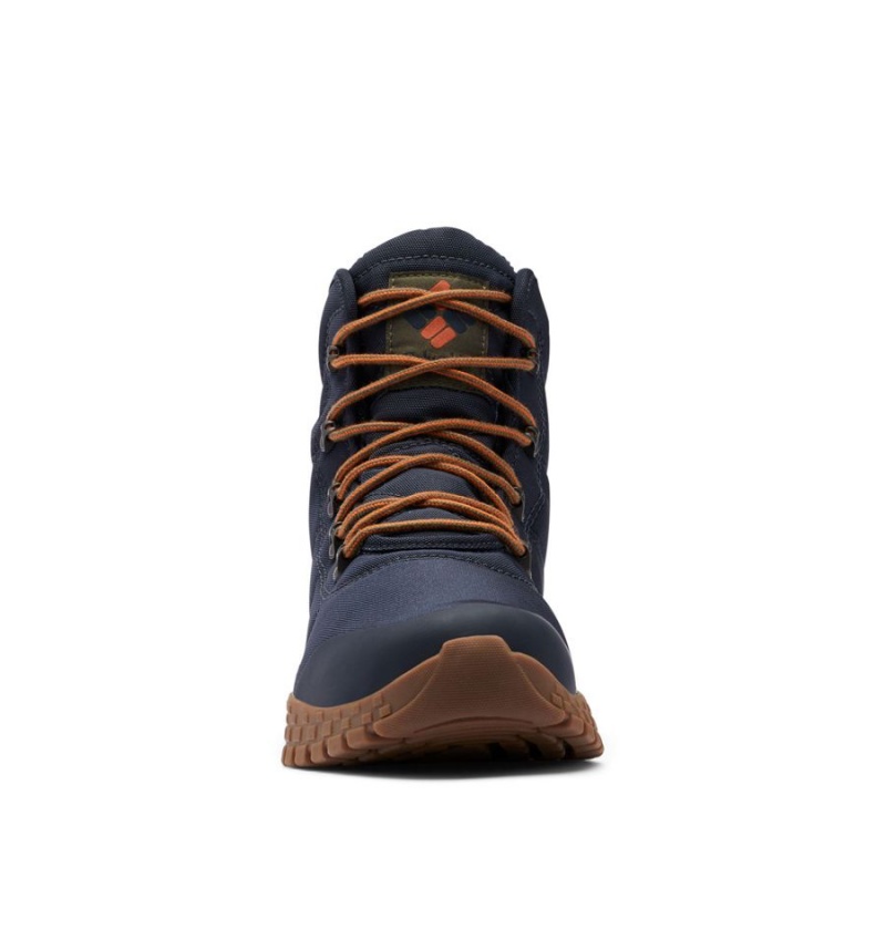 Black Men's Columbia Fairbanks Omni Heat Boots | YLZWQ-6452