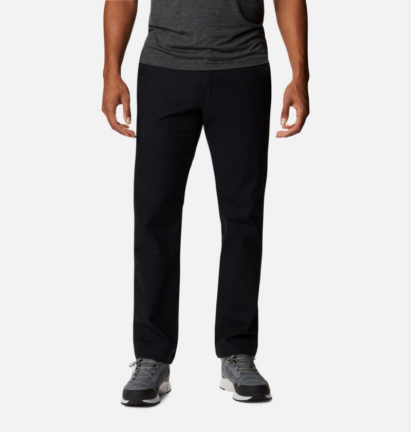 Black Men\'s Columbia Flex ROC Pants | PLMJW-6721