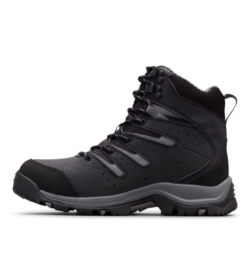 Black Men's Columbia Gunnison II Omni Heat Boots | TYQKL-2063