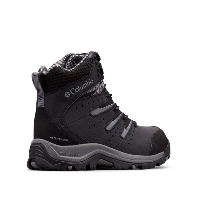 Black Men's Columbia Gunnison II Omni Heat Boots | TYQKL-2063