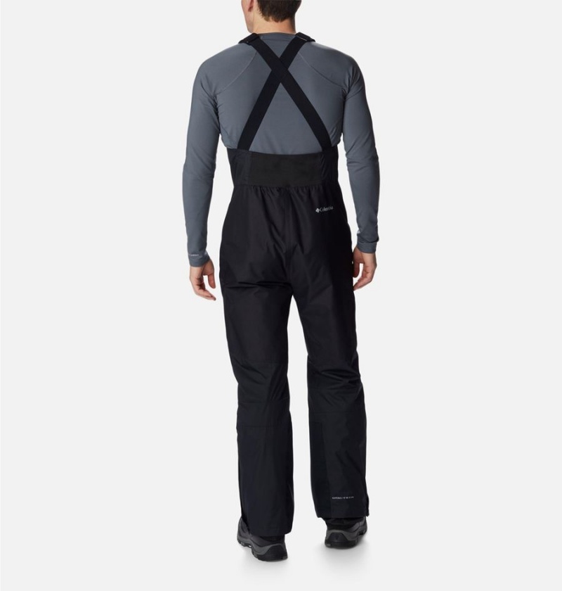 Black Men's Columbia Iceventure Ski Bib Pants | HBKPQ-2039