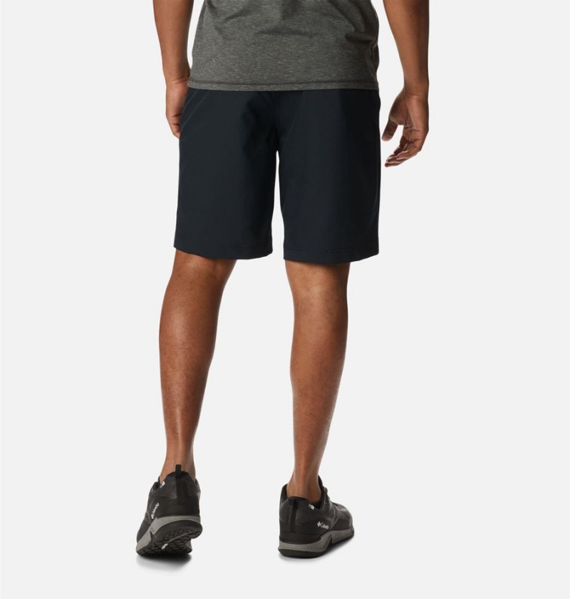 Black Men's Columbia Iron Mountain Trail Shorts | ORUKQ-3607