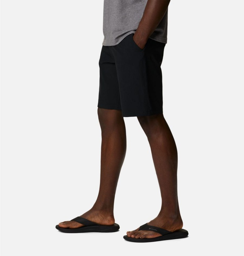 Black Men's Columbia Kenvile Lake Shorts | VGYLT-9764