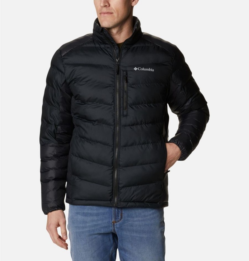 Black Men's Columbia Labyrinth Loop Omni Heat Infinity Insulated Puffer Jacket | GHRLN-7436