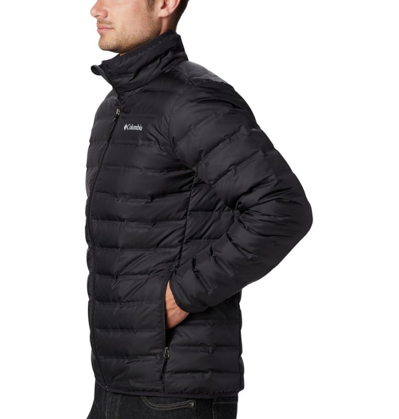 Black Men's Columbia Lake 22 Insulated Puffer Jacket | NOLRA-6502