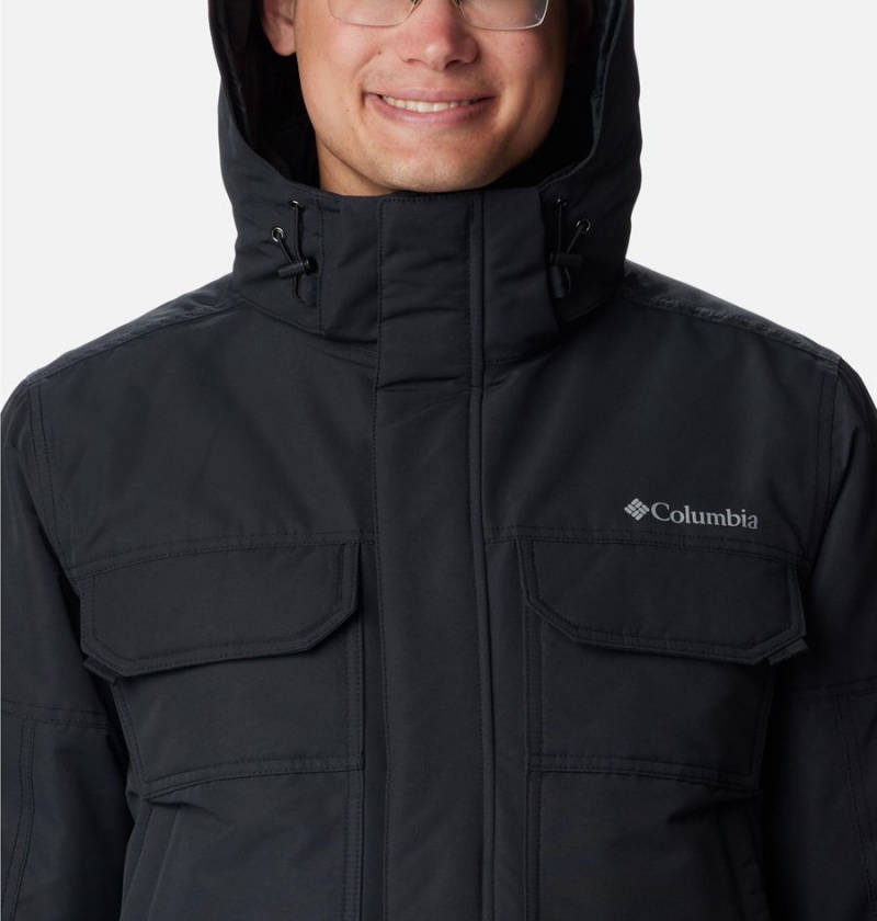 Black Men's Columbia Landroamer Down Coats | QCJXU-5638