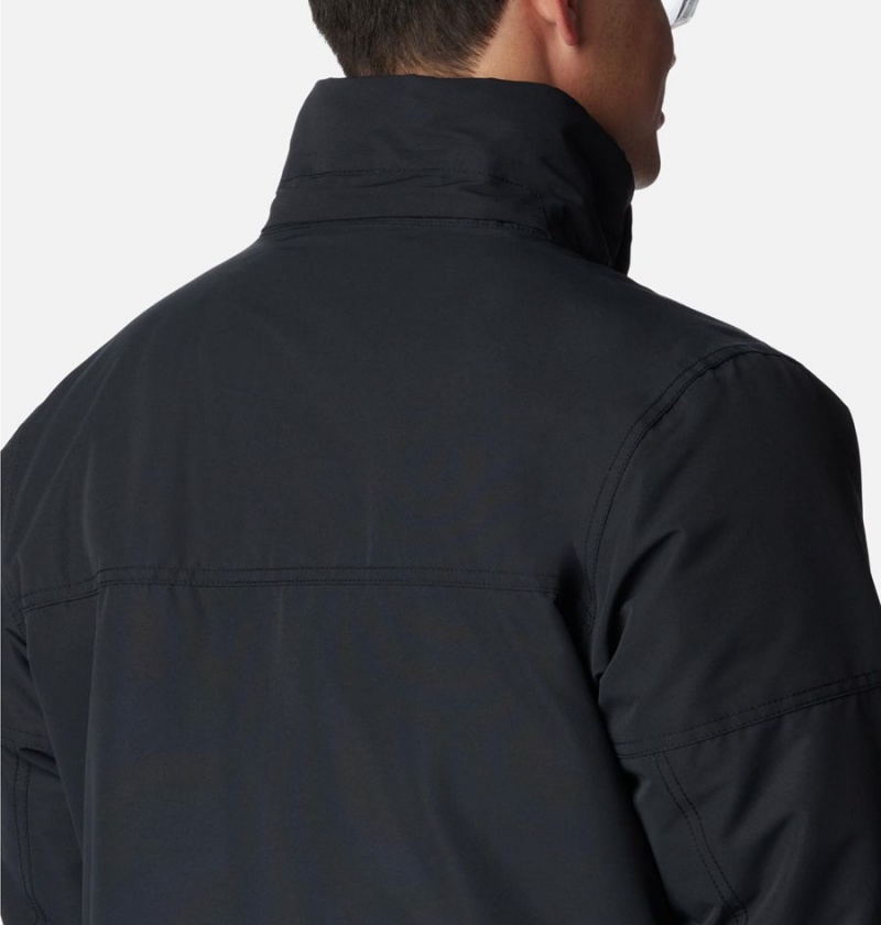 Black Men's Columbia Landroamer Down Coats | QCJXU-5638