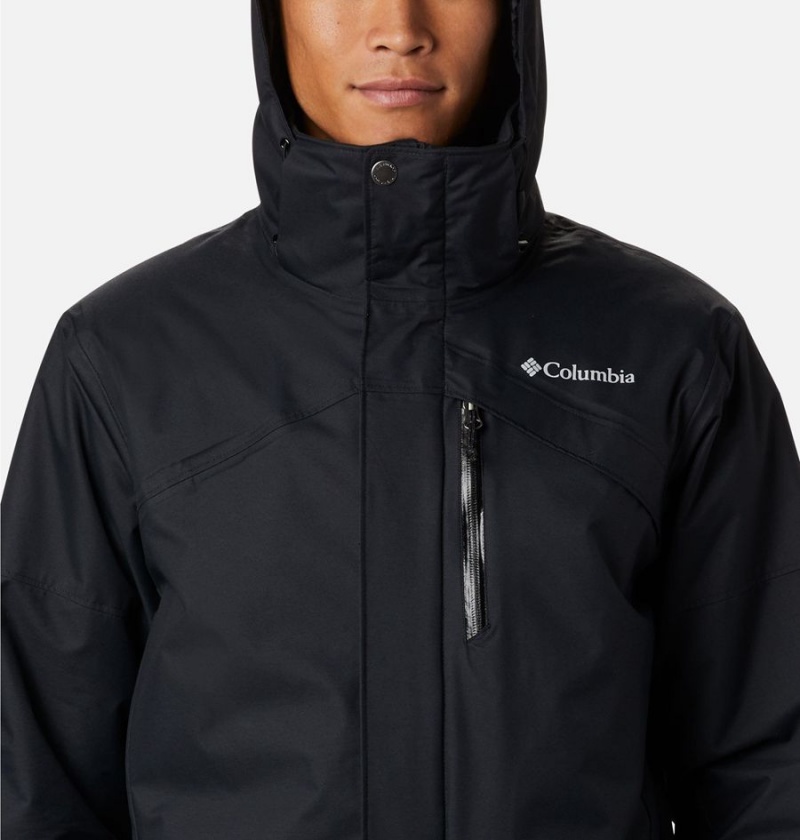 Black Men's Columbia Last Tracks Insulated Ski Jacket | GTXSR-4371