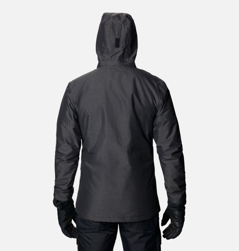 Black Men's Columbia Last Tracks Insulated Ski Jacket | MQDKF-0275