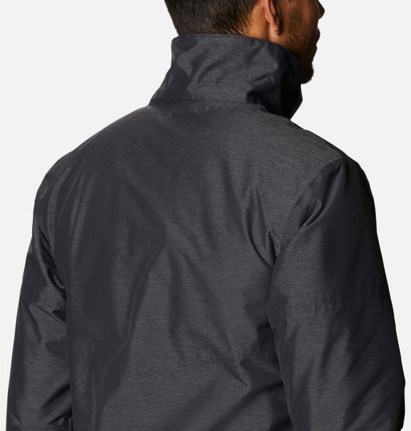 Black Men's Columbia Last Tracks Insulated Ski Jacket | MQDKF-0275