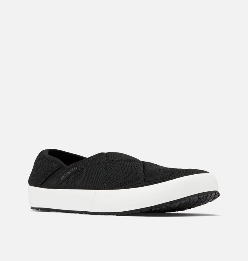 Black Men's Columbia Lazy Bend Refresh Slippers | QUKDS-8634