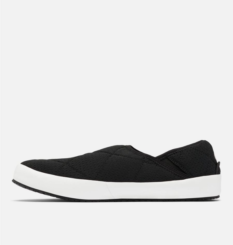 Black Men's Columbia Lazy Bend Refresh Slippers | QUKDS-8634