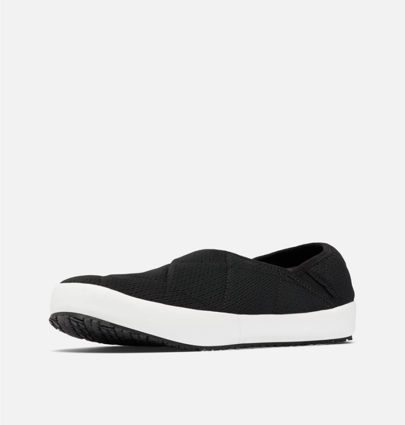 Black Men's Columbia Lazy Bend Refresh Slippers | QUKDS-8634