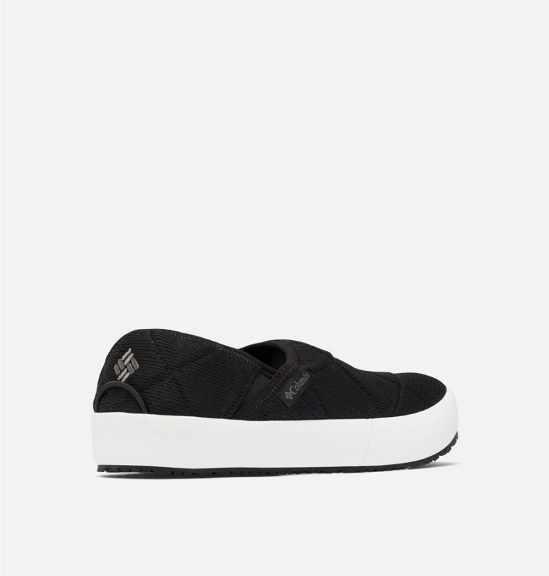 Black Men's Columbia Lazy Bend Refresh Slippers | QUKDS-8634