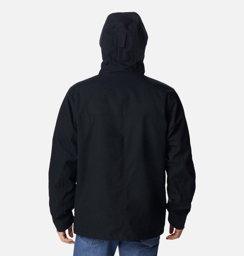 Black Men's Columbia Loma Vista Interchange 3 In 1 Jackets | KZCIT-2763