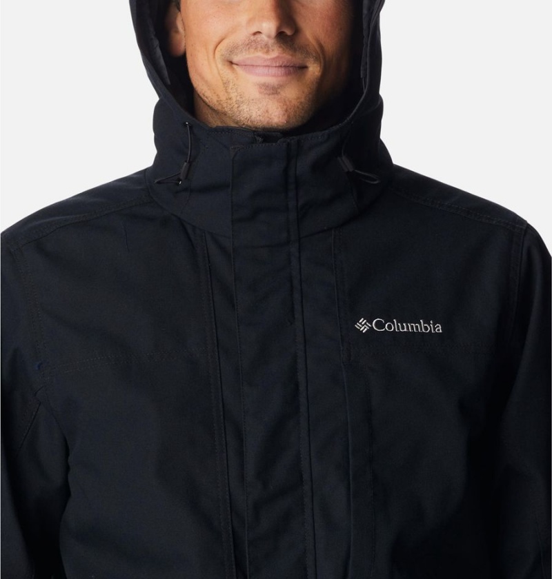 Black Men's Columbia Loma Vista Interchange 3 In 1 Jackets | KZCIT-2763