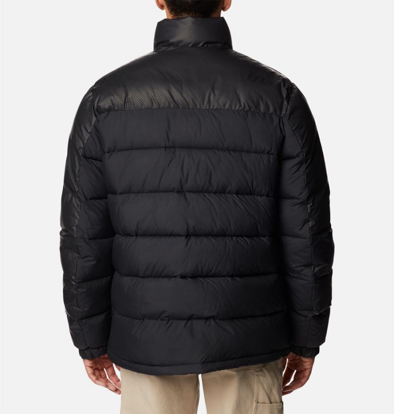 Black Men's Columbia Mineral Ridge Black Dot Insulated Puffer Jacket | HZDNU-1825