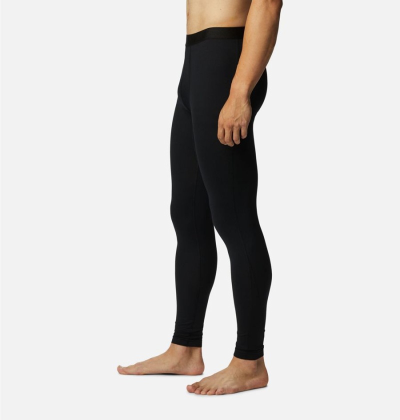 Black Men's Columbia Omni Heat Heavyweight Baselayer Tights Pants | OHDUG-0326