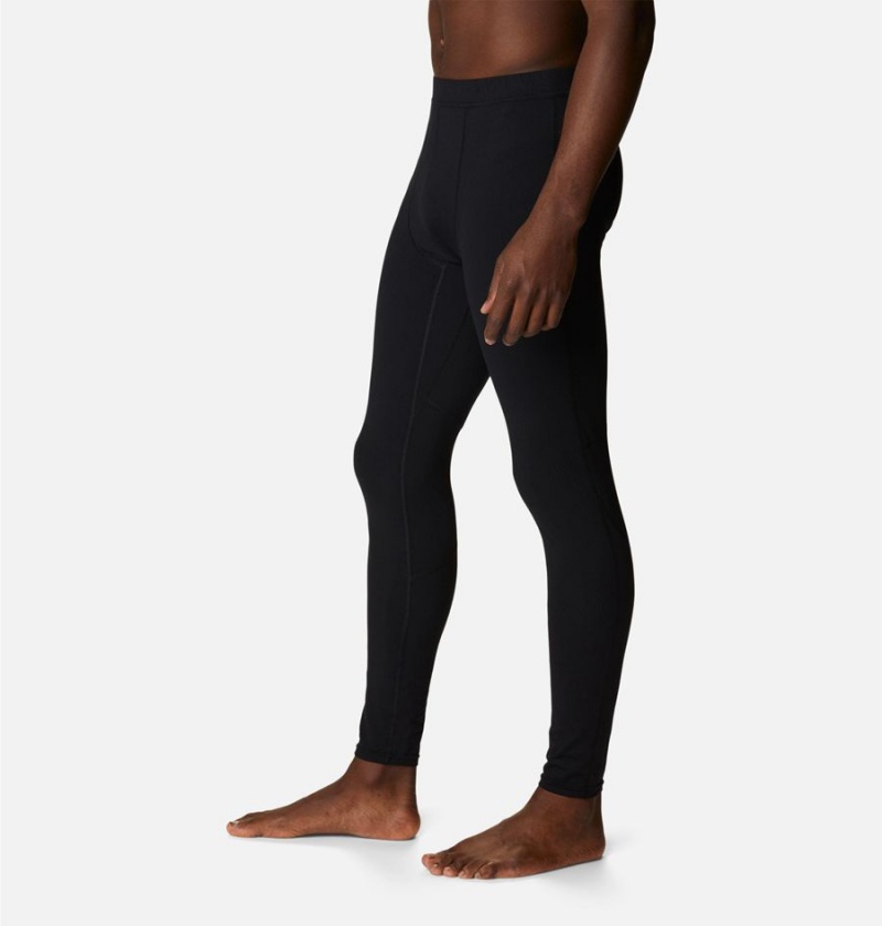 Black Men's Columbia Omni Heat Infinity Baselayer Tights Pants | YQBZP-3657