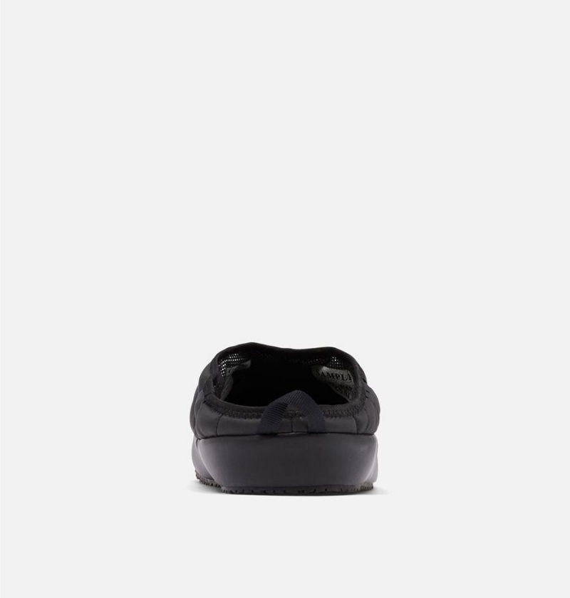 Black Men's Columbia Omni Heat Lazy Bend Camper Slippers | IZWYU-7915