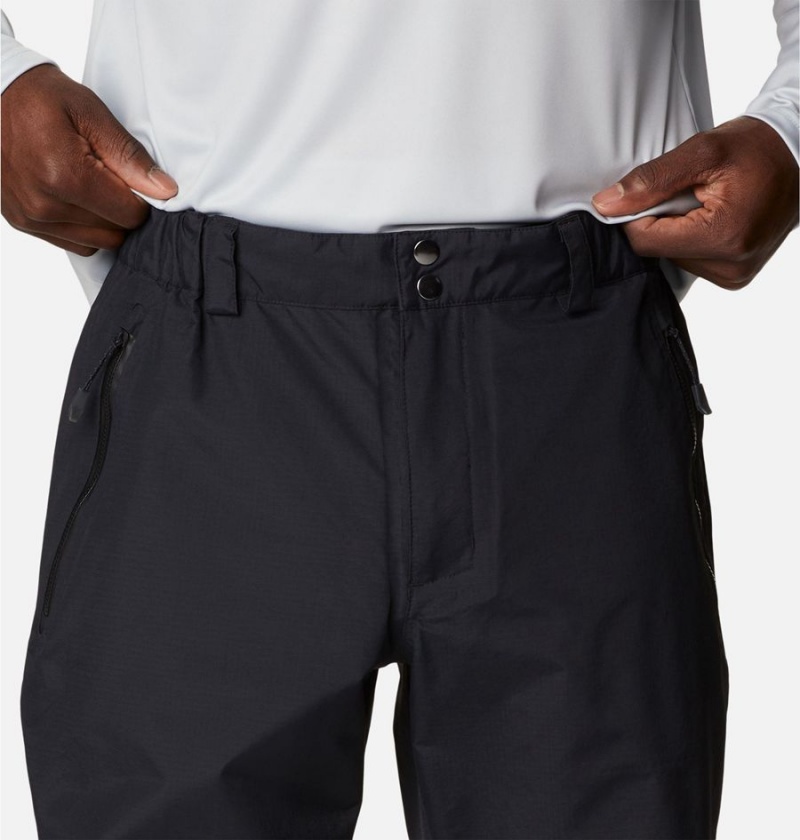 Black Men's Columbia PFG Omni-Tech 3D Pants | DPIZS-0935