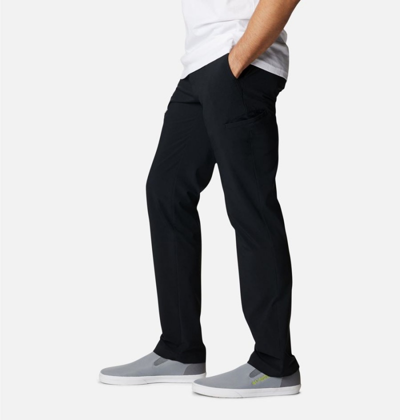 Black Men's Columbia PFG Terminal Tackle Pants | NBALC-6290