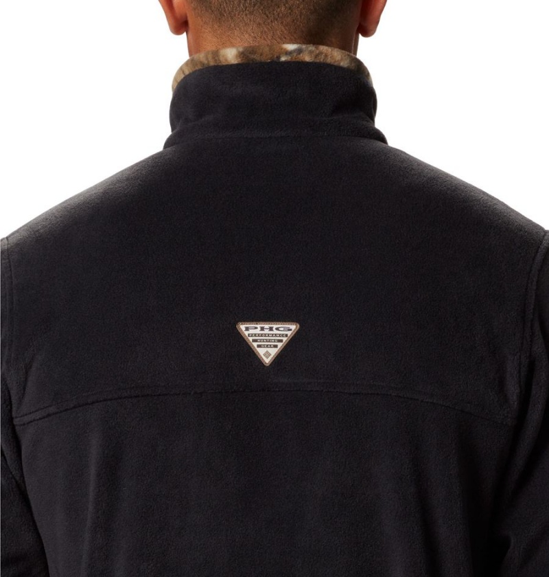 Black Men's Columbia PHG Fleece Jacket | BMEOS-8691