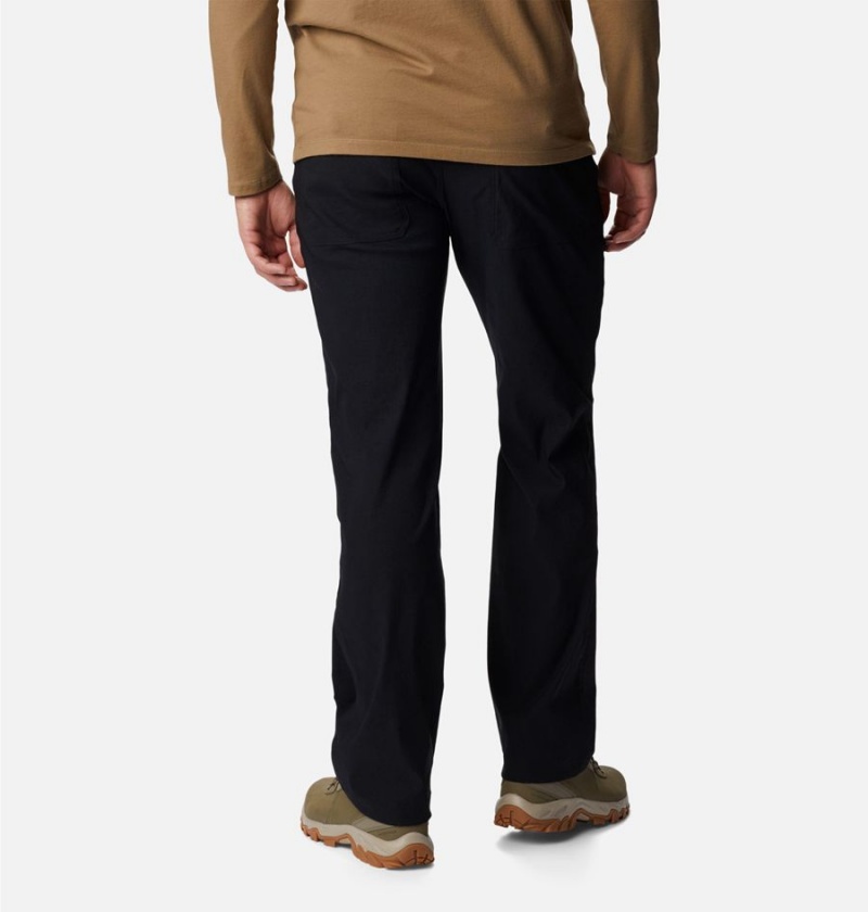 Black Men's Columbia PHG Roughtail Stretch Field Pants | CRZUF-9524