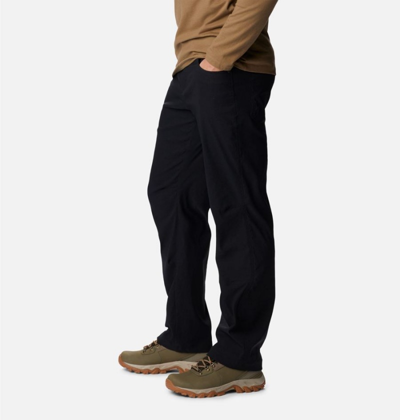 Black Men's Columbia PHG Roughtail Stretch Field Pants | CRZUF-9524