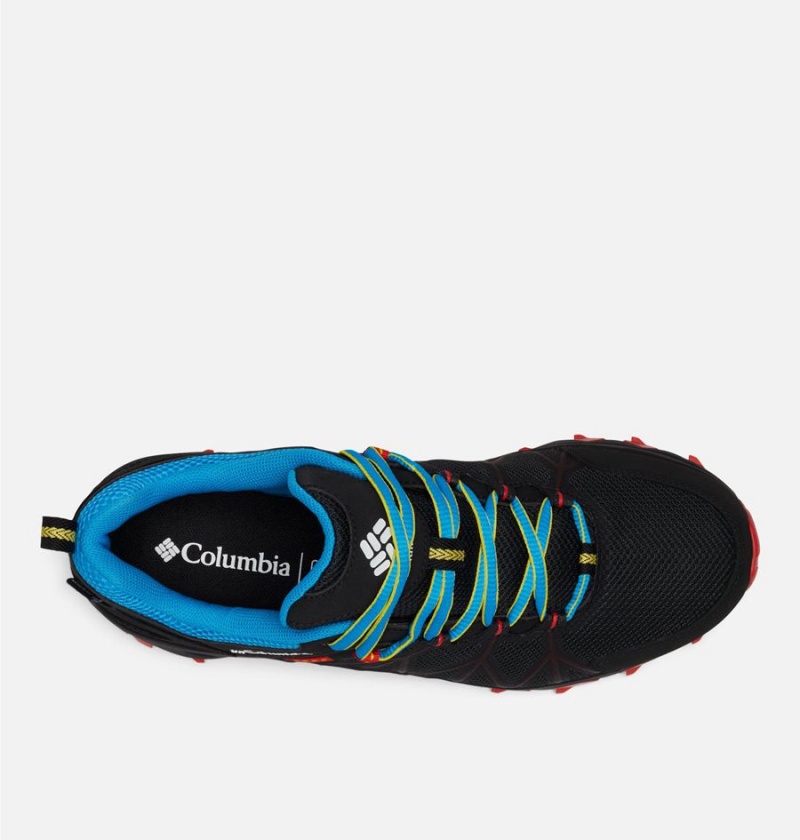 Black Men's Columbia Peakfreak II OutDry Sneakers | YSLTE-3401