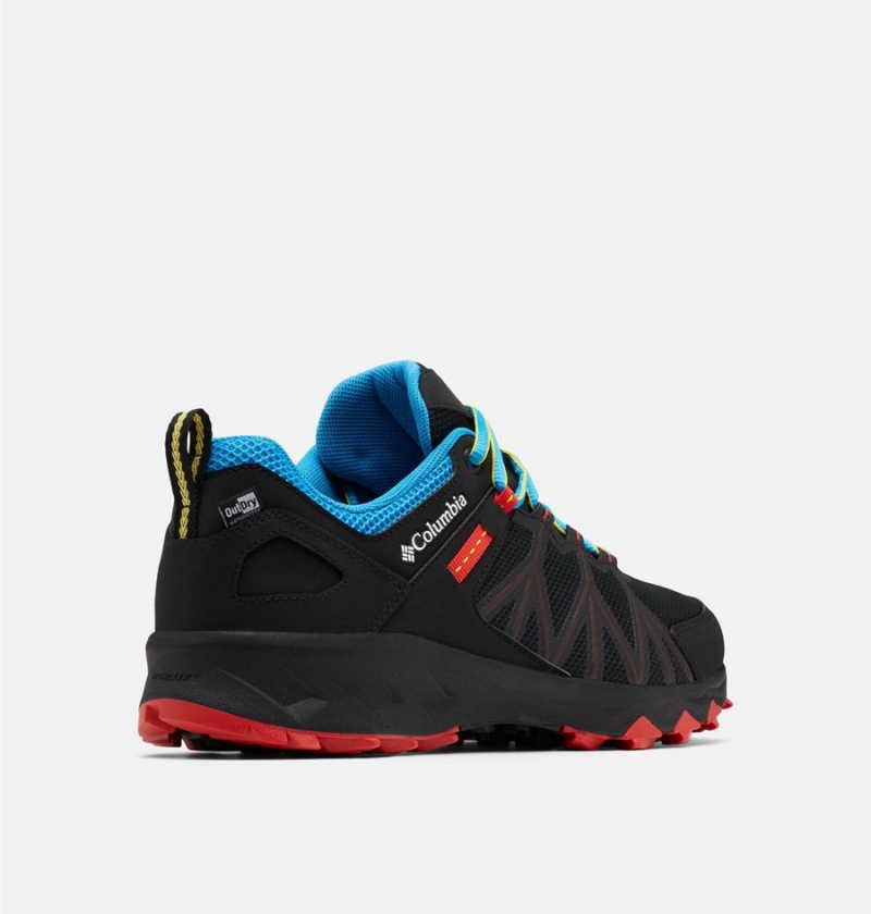 Black Men's Columbia Peakfreak II OutDry Sneakers | YSLTE-3401