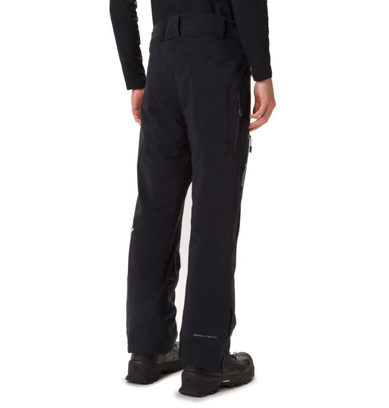 Black Men's Columbia Powder Keg III Insulated Ski Pants | PXFGJ-0413