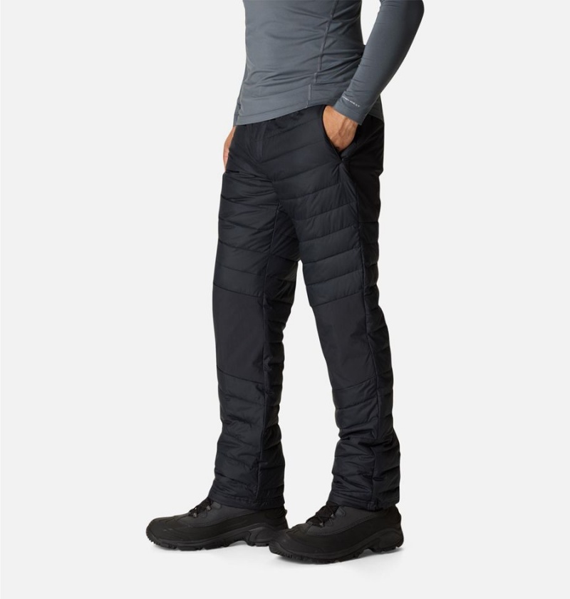 Black Men's Columbia Powder Lite Insulated Pants | JMFCA-9734