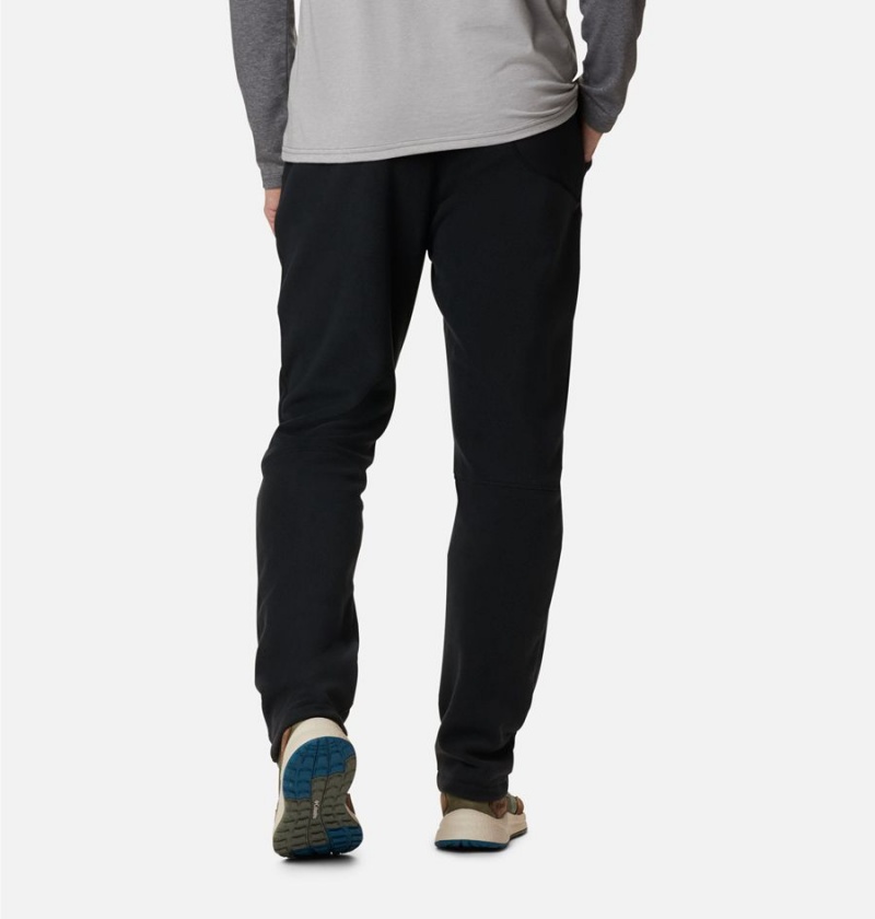 Black Men's Columbia Rapid Expedition Fleece Pants | ACPIF-7916