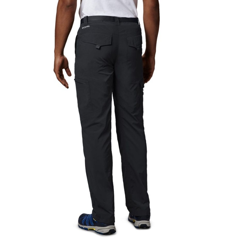 Black Men's Columbia Silver Ridge Cargo Pants | NEGRD-5812