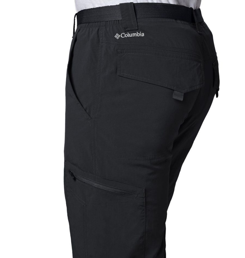 Black Men's Columbia Silver Ridge Cargo Pants | NEGRD-5812