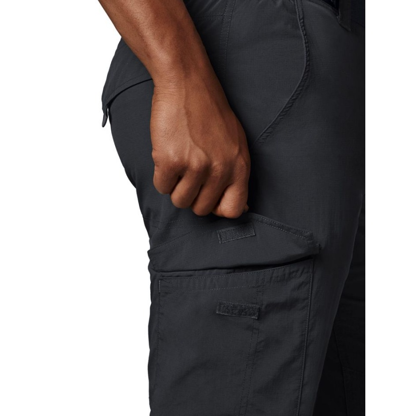 Black Men's Columbia Silver Ridge Cargo Pants | NEGRD-5812