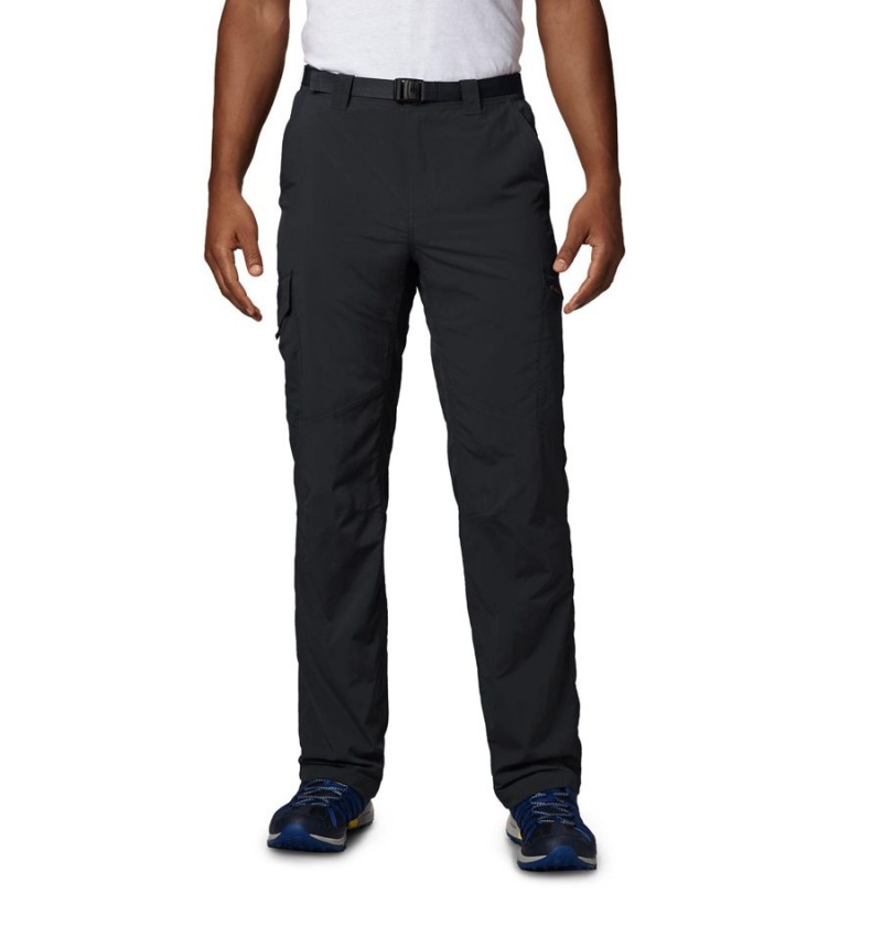 Black Men\'s Columbia Silver Ridge Cargo Pants | NEGRD-5812