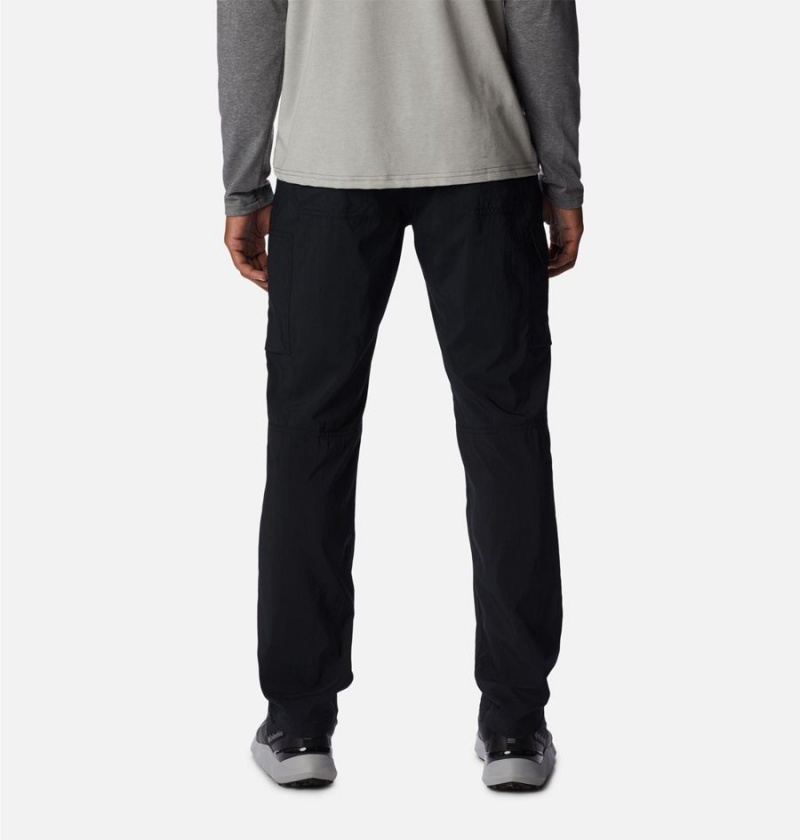 Black Men's Columbia Silver Ridge Utility Pants | QGIJS-5190