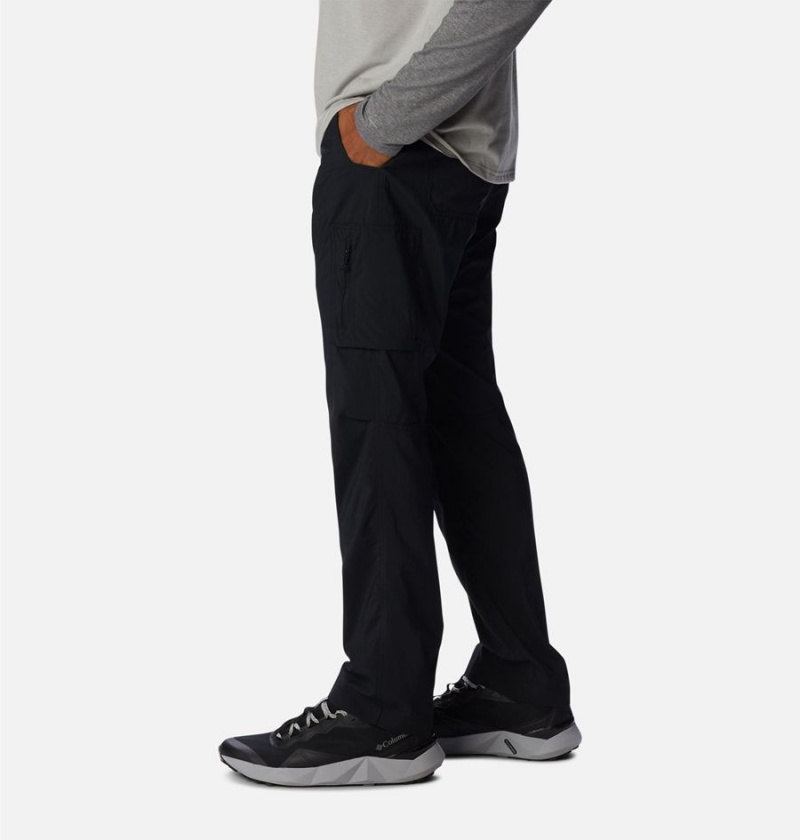 Black Men's Columbia Silver Ridge Utility Pants | QGIJS-5190