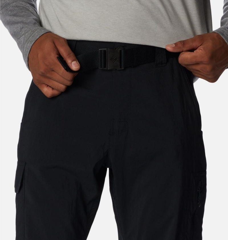 Black Men's Columbia Silver Ridge Utility Pants | QGIJS-5190