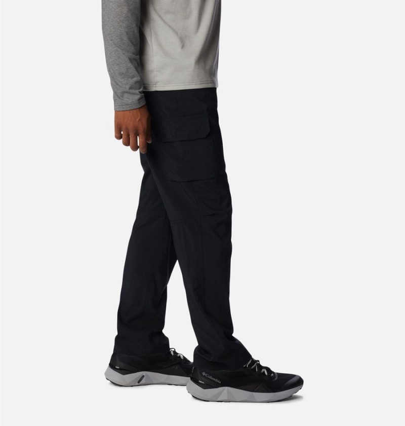 Black Men's Columbia Silver Ridge Utility Pants | QGIJS-5190