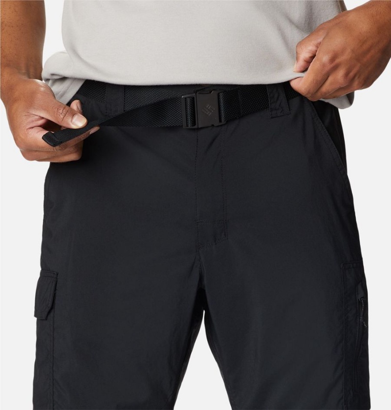 Black Men's Columbia Silver Ridge Utility Convertible Pants | ERFDV-9036