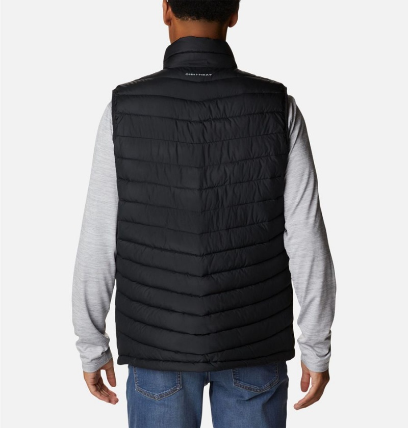 Black Men's Columbia Slope Edge Vest | HLJOZ-0435